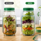 VitaSeal™ Salad Jar — Keep Every Crunch Fresh and Your Lunch Leakproof On-the-Go