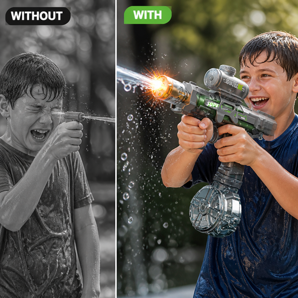 Splashora™ Blaster — Dominate Every Splash with Relentless Power and Electrifying Thrills