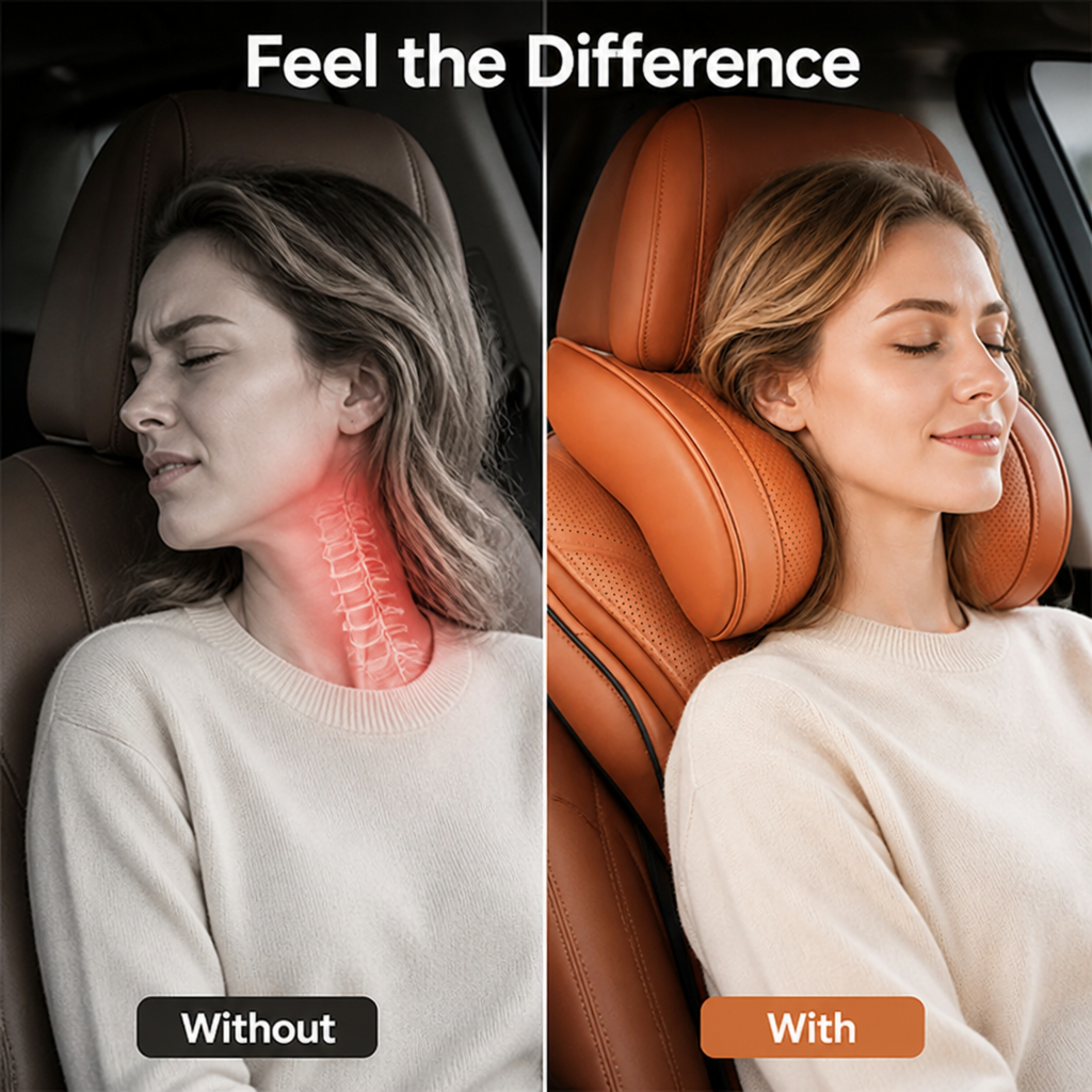 Oravelle™ — Experience Neck Pain Relief and Luxury Comfort Every Mile