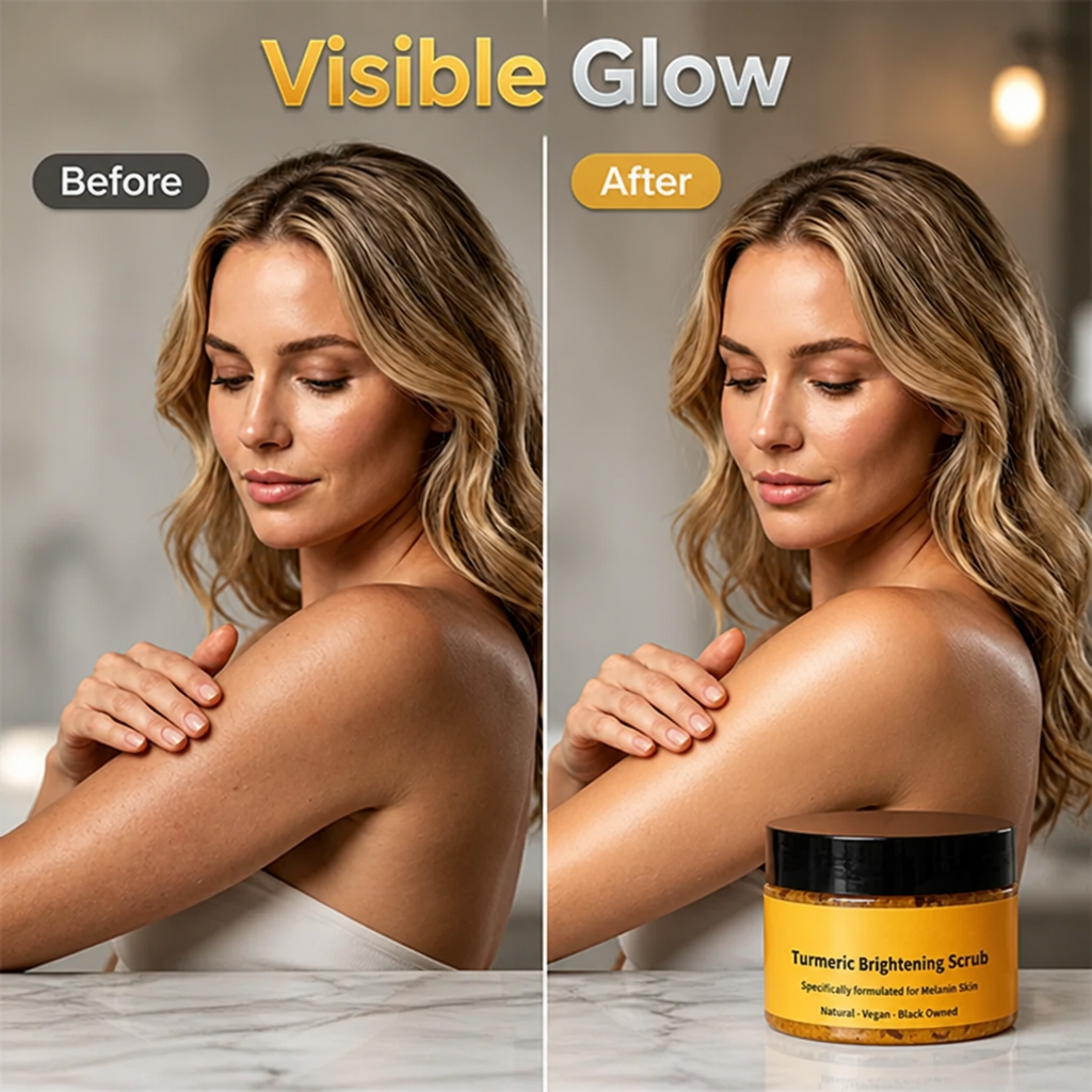 LumaTrove™ Turmeric Glow Scrub — Unleash Radiant, Spot-Free Skin That Turns Heads