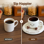 VelariJoy™ Cup & Saucer — Turn Every Sip Into a Smile and Uplift Your Day