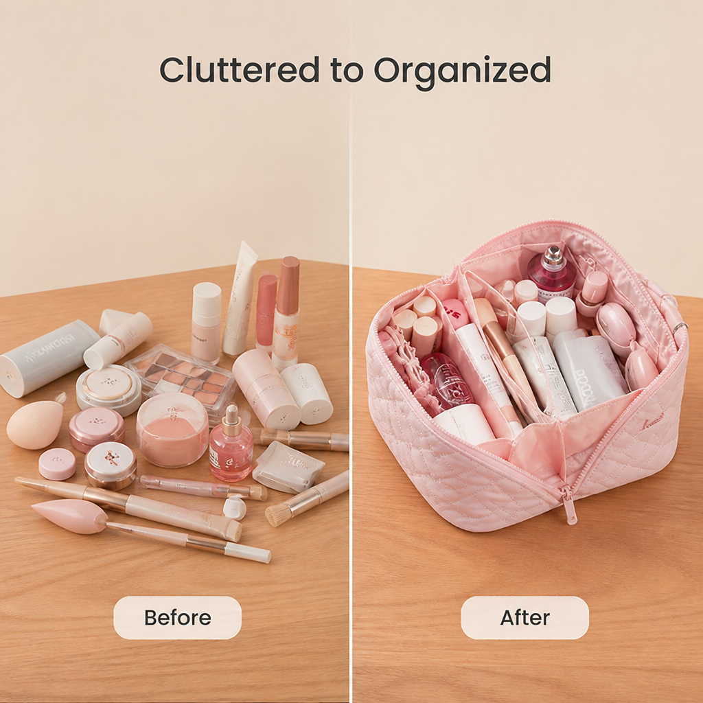 LumaNest™ — Glide Through Your Day with Effortless, Clutter-Free Beauty