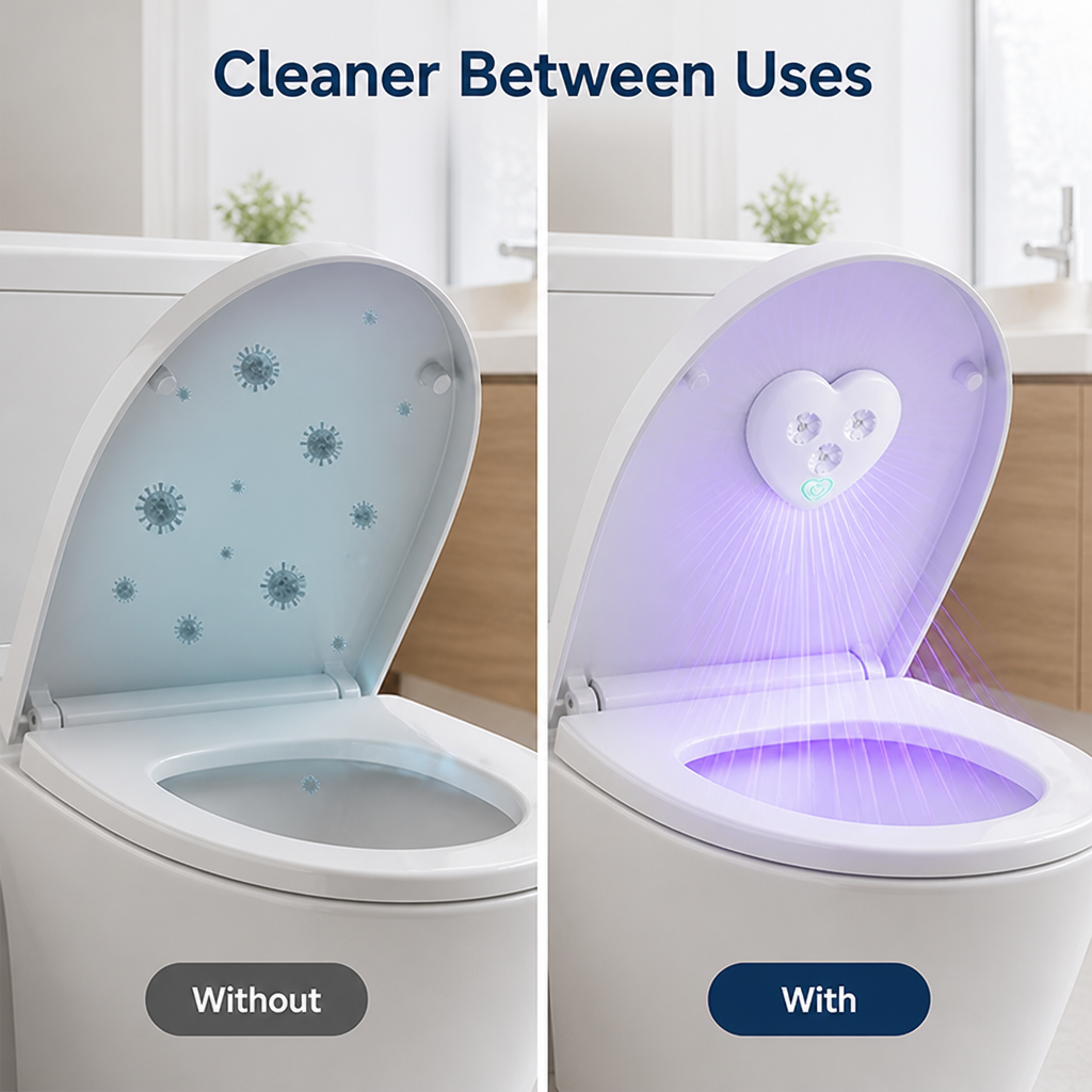 SanitiLume™ — Feel more at ease with hands-free freshness built into your routine