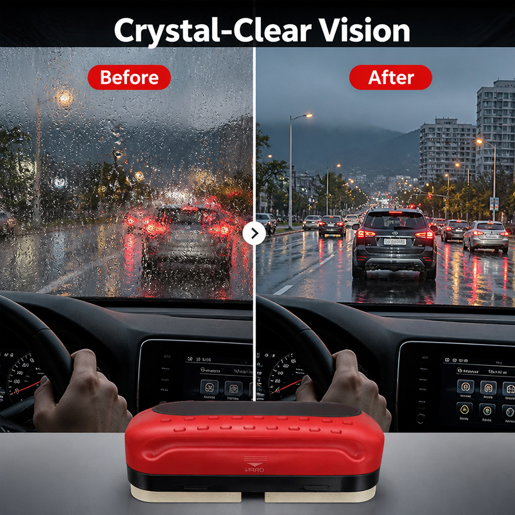 ClearVue Shield™ — Drive Fearlessly with Unstoppable Crystal-Clear Vision