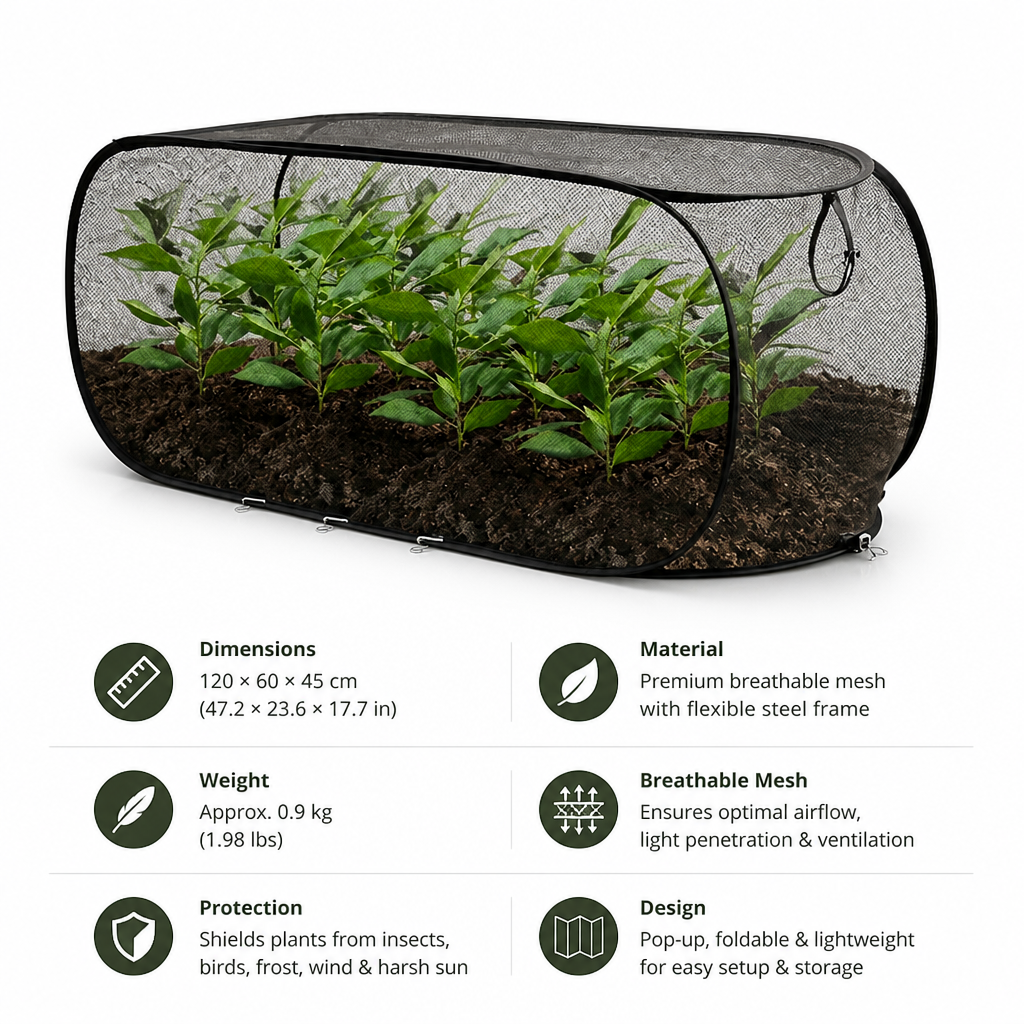 VerduraVeil™ — Effortless Shield That Makes Your Garden Thrive Through Any Season