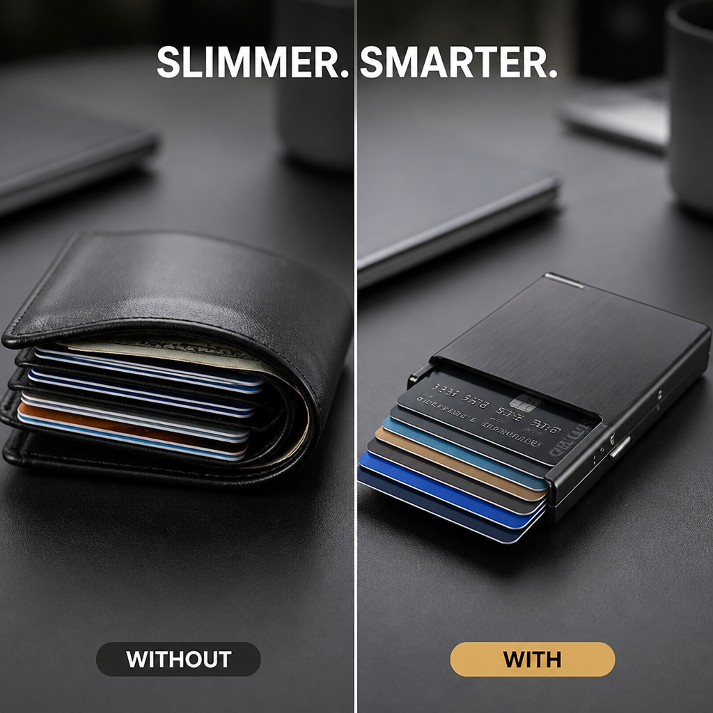 FortiShield™ Card Case — Carry Confidence That Keeps Thieves Locked Out and Style Locked In