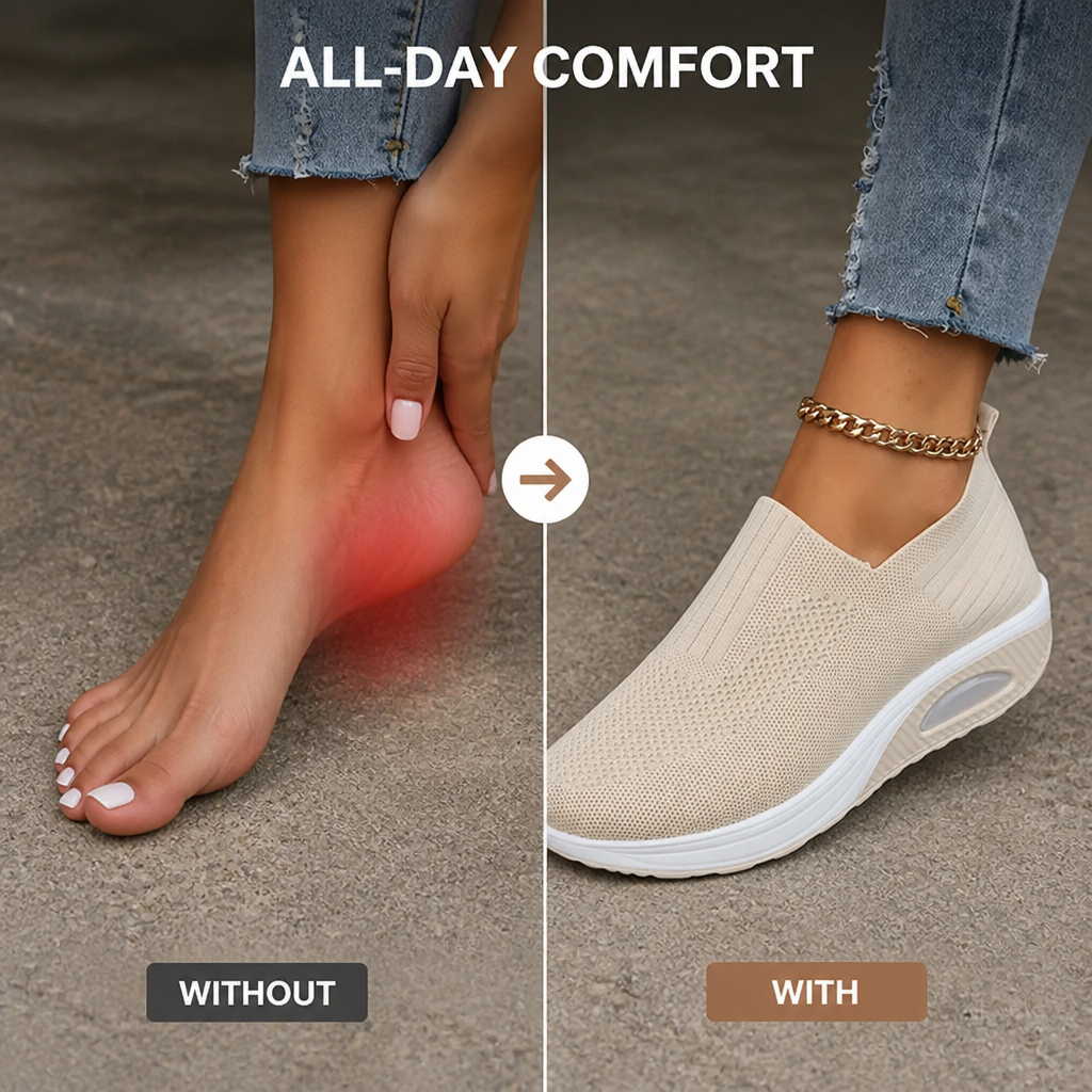 SerenStep™ — Step Confidently All Day Without Foot Pain or Fatigue