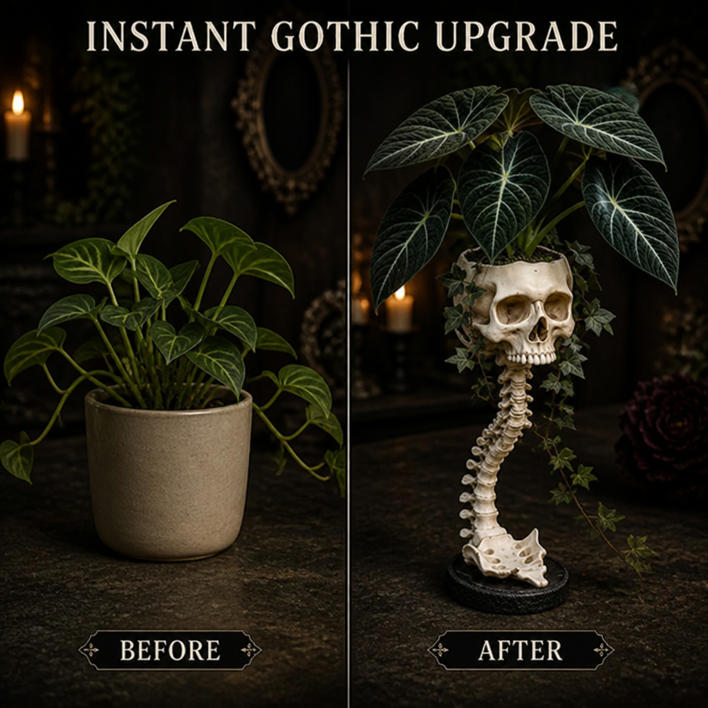 GraveShade™ Planter — Transform Your Plants into Stunning Gothic Statements