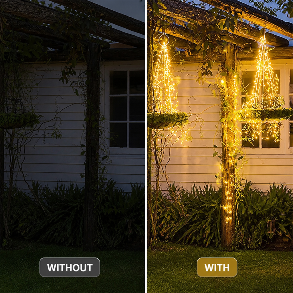 SolarFlare™ LED String Lights — Ignite Your Nights with Endless, Effortless Radiance