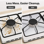 SizzleShield™ — Keep your stovetop cleaner and spend less time scrubbing after dinner