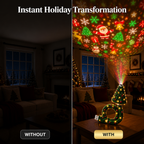 SilvaBeam™ — Transform Any Room into a Cozy, Magical Holiday Wonderland Instantly