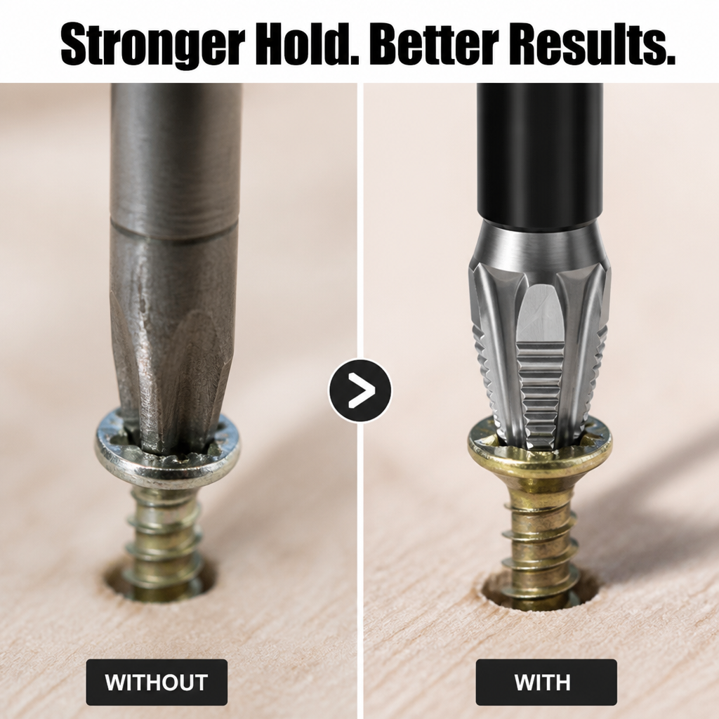 Gripnora™ Magnetic Bits — Command Every Screw with Unmatched Power and Precision