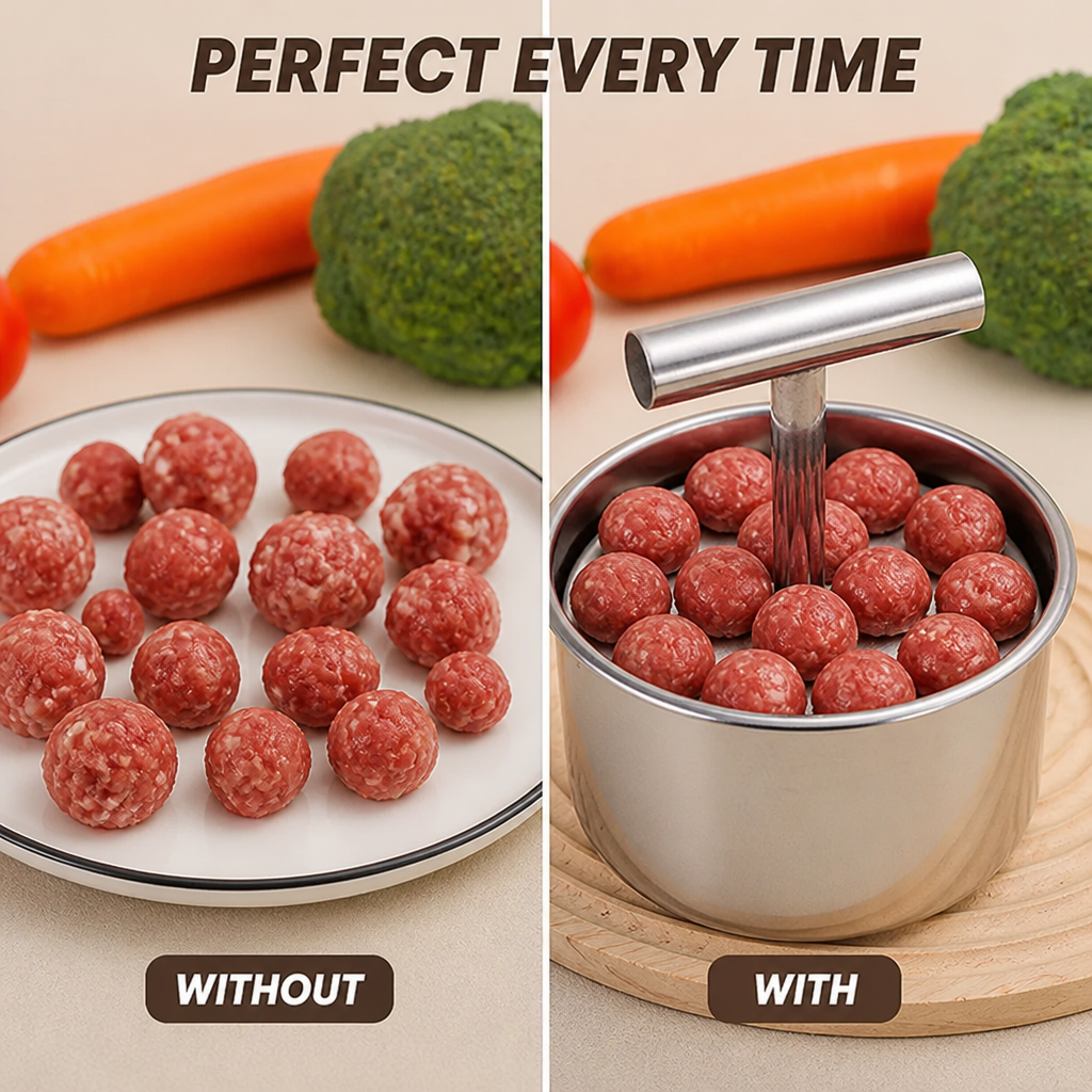 SavorSphere™ — Create Picture-Perfect, Juicy Meatballs That Wow Every Time
