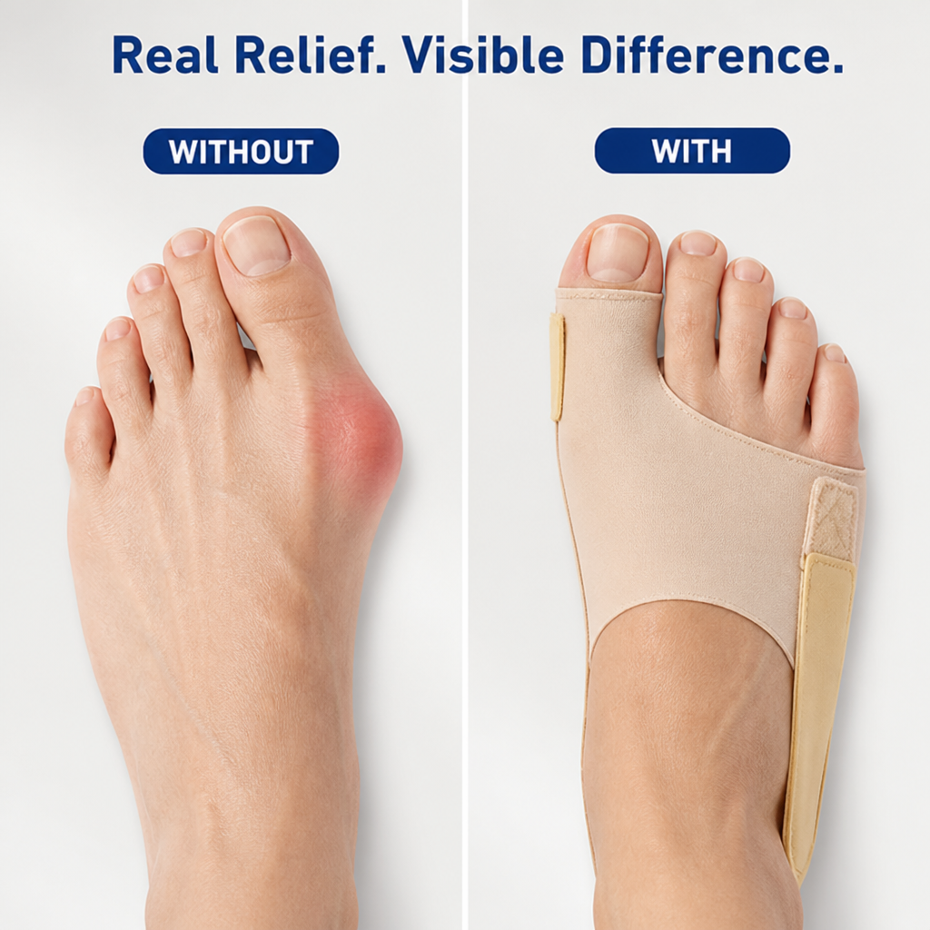 StrideSoothe™ — Walk Free from Bunion Pain and Feel Unstoppable Comfort