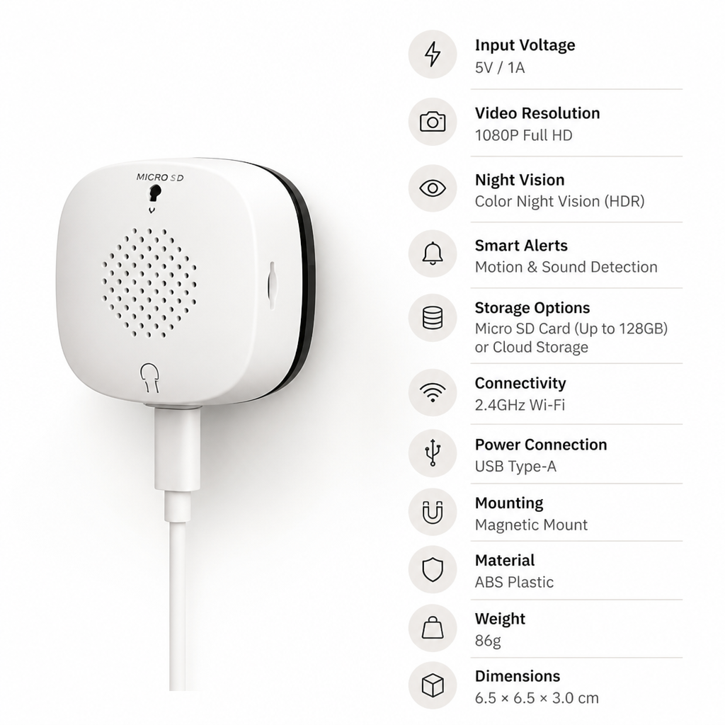Magnetic Window Camera™ — Instantly See and Protect What Matters Most, Day and Night