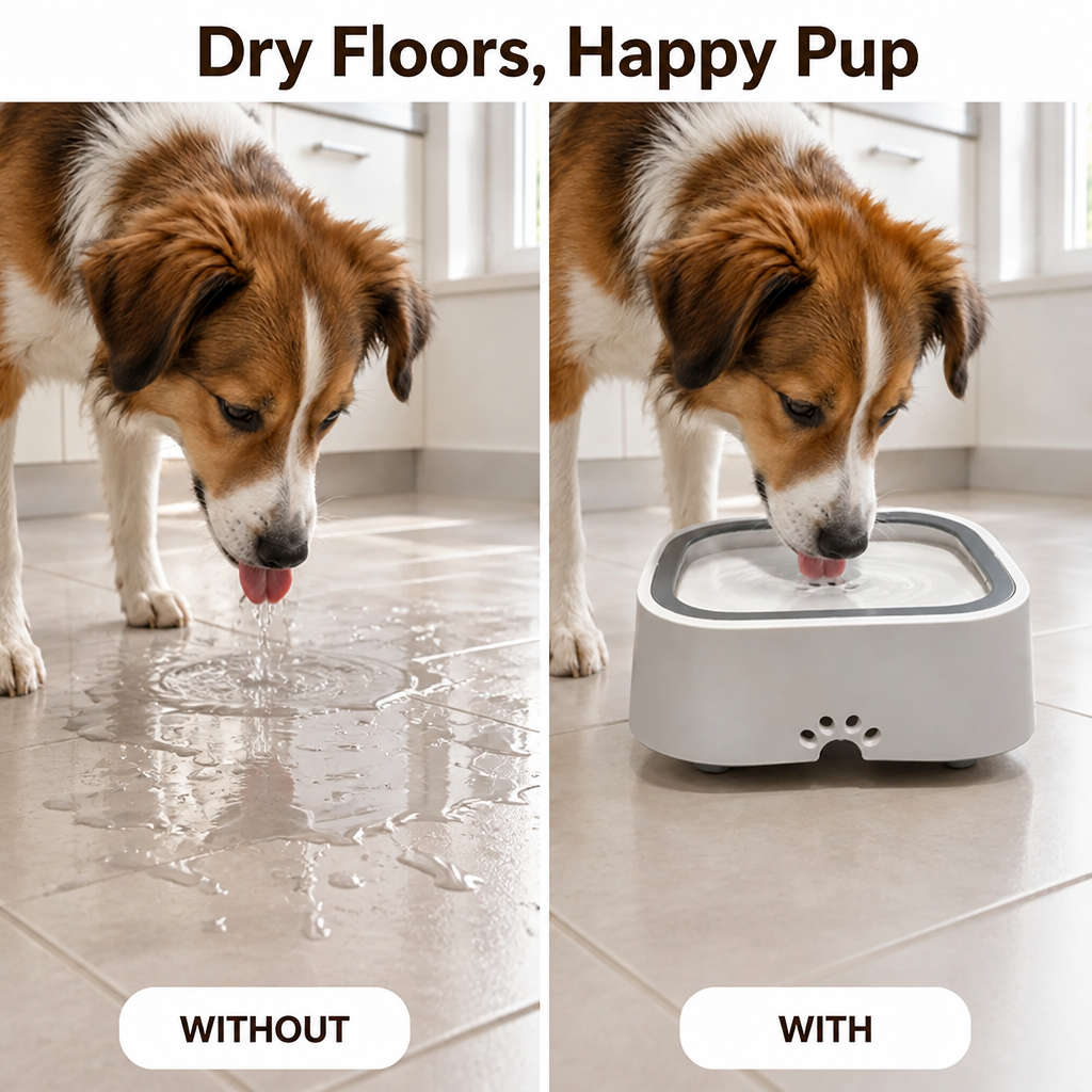 HydraGuard™ — Keep Every Drop Dry and Your Pup Happier Than Ever