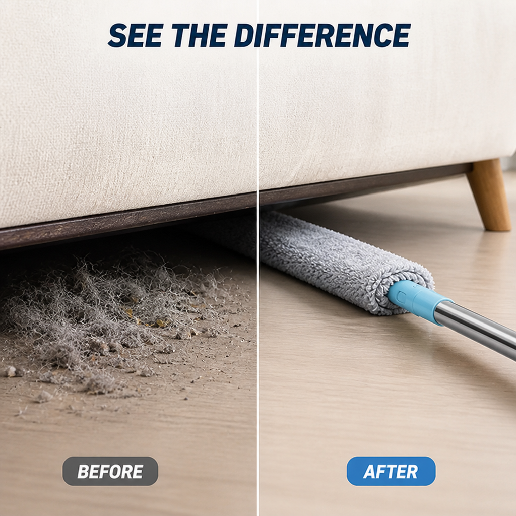 VeroSweep™ — Effortlessly Erase Dust from Every Hidden Corner