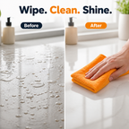 PureMist™ Shammy — Wipe Away Messes Instantly for Spotless, Shine-Ready Surfaces