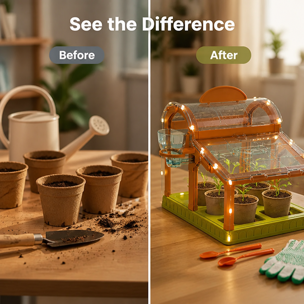 WonderSprout™ — Help Them Grow Their First Garden—and Their Pride, Too!