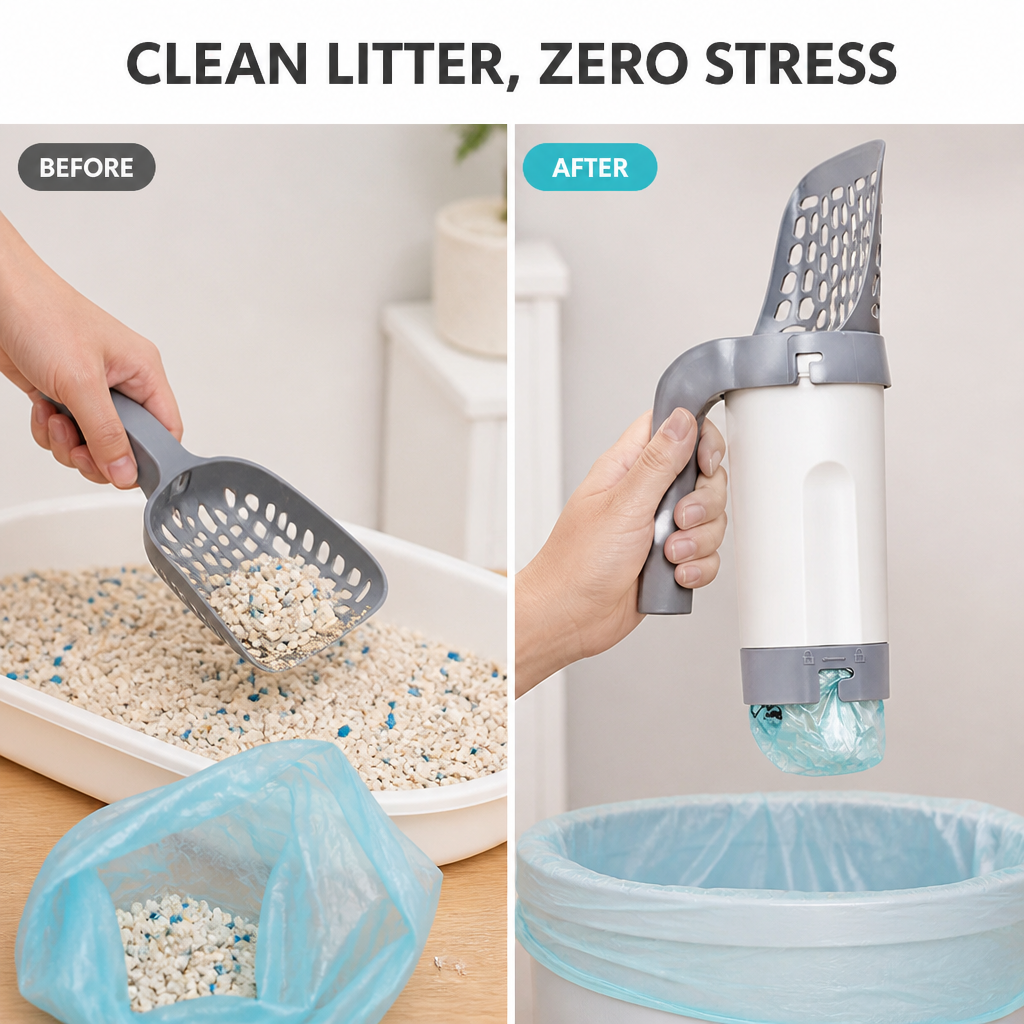 PurraNest™ — Effortless One-Hand Cleanup That Frees You to Love More