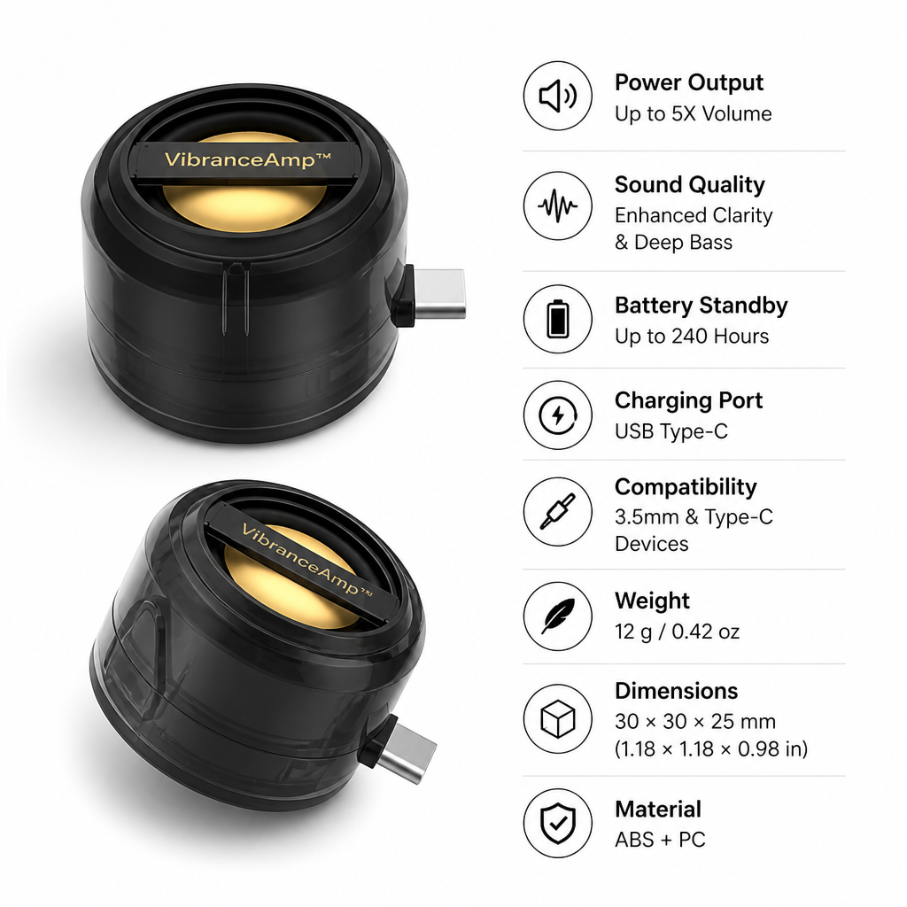 VibranceAmp™ — Instantly Power Up Every Sound and Feel Every Moment