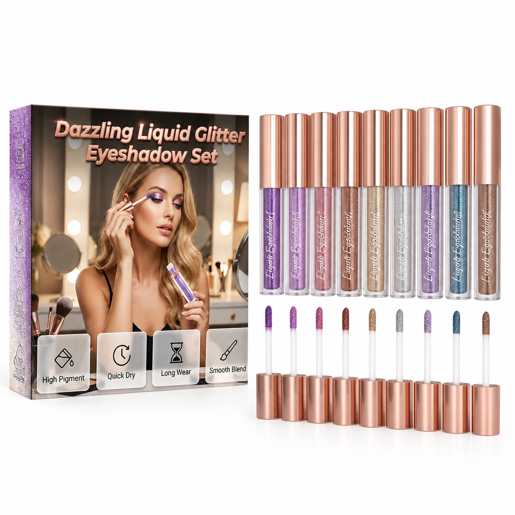StellaLuxe™ Radiance Eyeshadow Set — Transform Your Eyes Into Magnetic, All-Day Sparkle That Commands Attention
