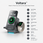 Voltara™ — Snap In, Power Up, and Cut the Cable Chaos Forever