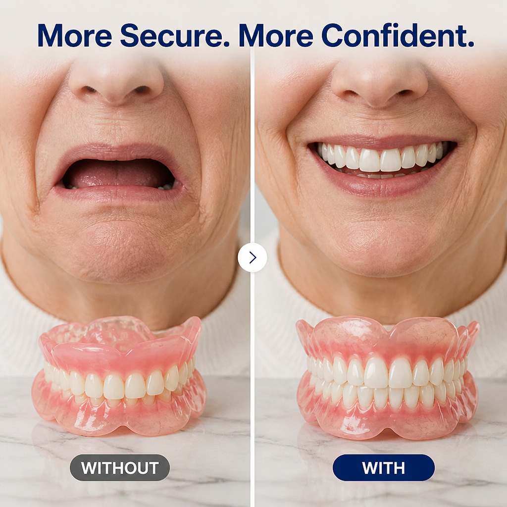 Dentivora™ Full Denture — Lock in Your Smile and Confidence All Day Long