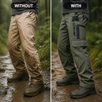 Waterproof Work & Trail Cargo Pants™ — Stay Dry, Loaded, and Unstoppable All Day Long