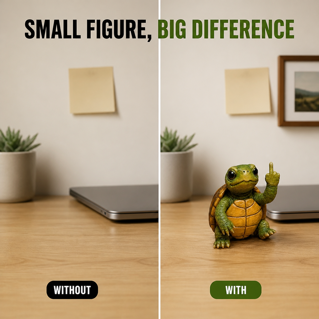 CheekyCritter™ — Give Your Desk a Laugh-Out-Loud Dose of Personality