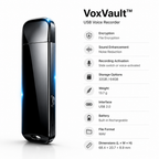 VoxVault™ — Keep sensitive recordings private and catch every important word