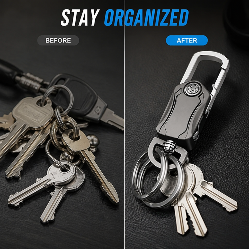 NexaLink™ 4-in-1 Key Clip — Master Calm, Control, and Convenience Wherever You Go