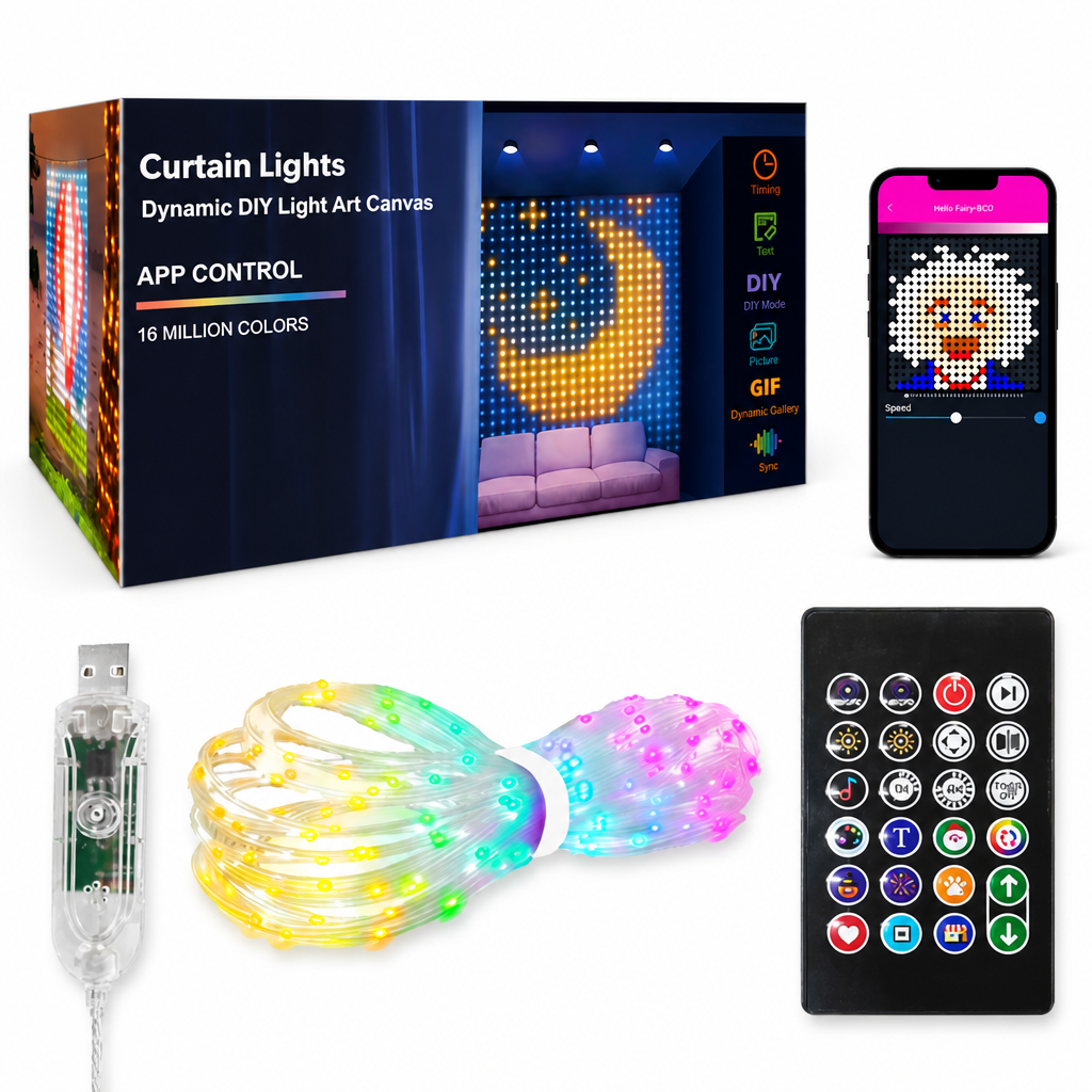 LumaCanvas™ — Turn Any Gathering Into a Colorful, Music-Synced Moment