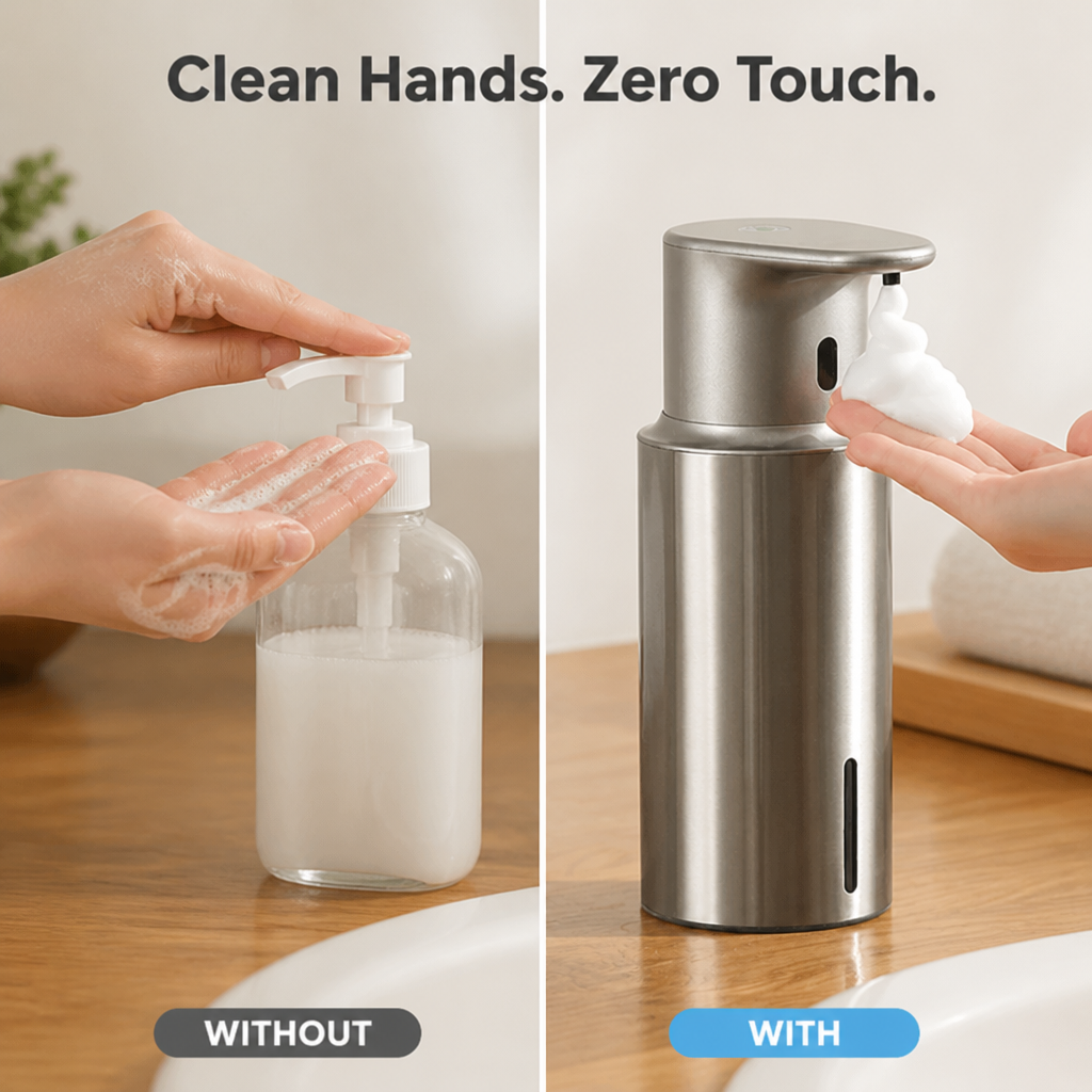 AquaMist™ — Hands-Free Cleanliness That Keeps Germs Far Away Every Time
