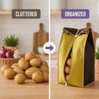 TaterTidy™ — Clear the counter and grab potatoes without the rummaging