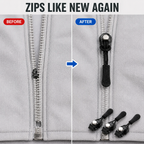 ZipRevive™ — Get your favorite gear zipping smoothly again—without sewing!