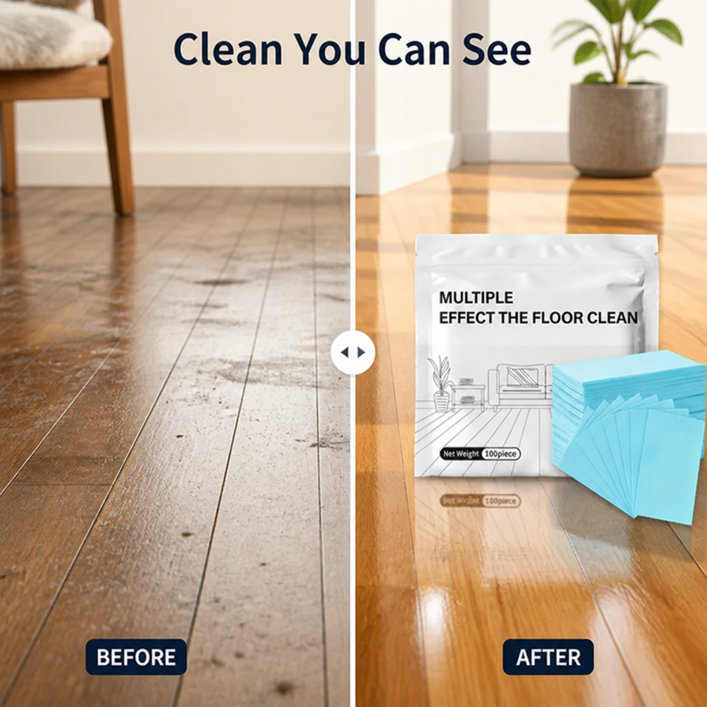 GleamDrop™ — Enjoy Polished, Streak-Free Floors Without the Bulky Bottles