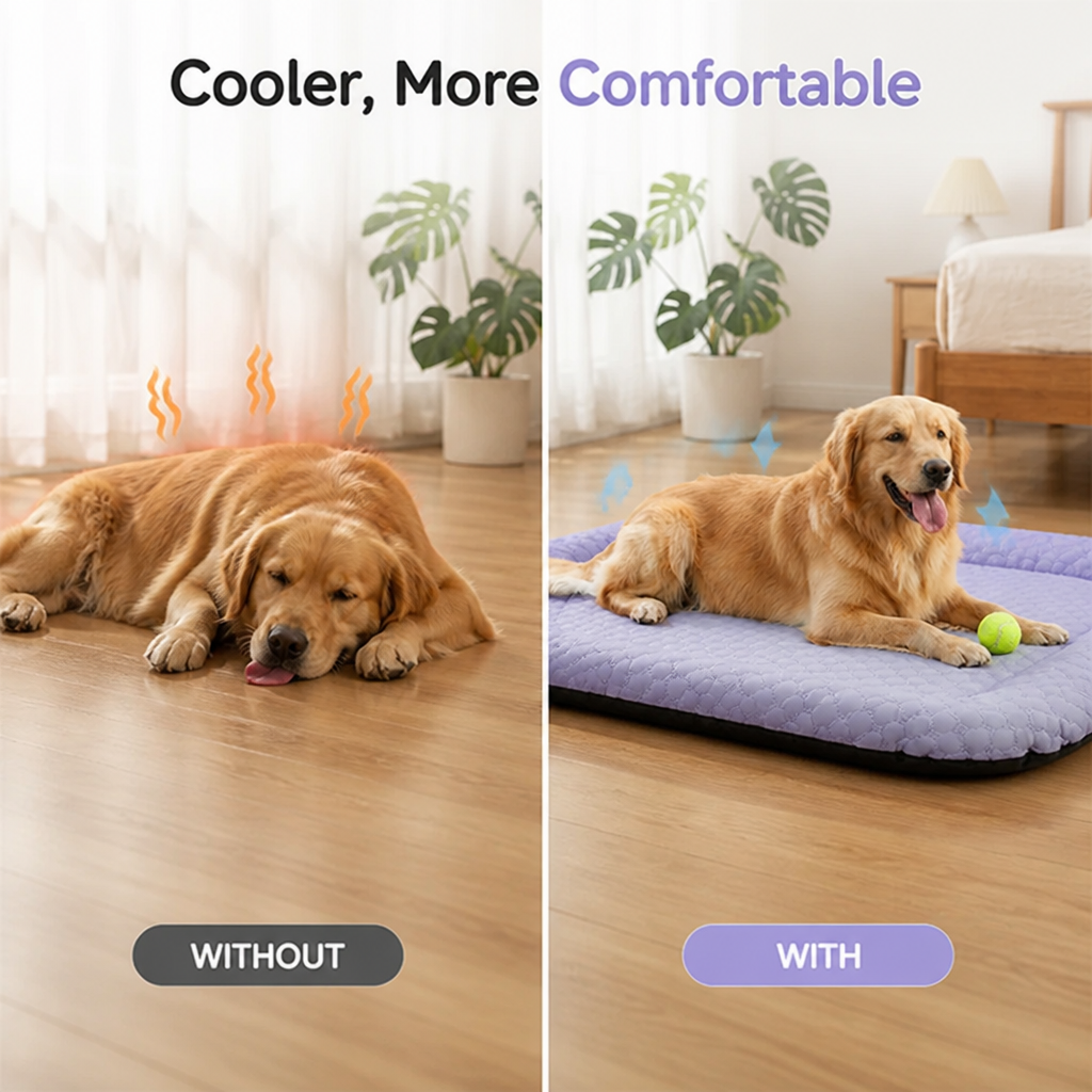 FrostLounge™ — Help Your Pet Lounge More Comfortably on Hot Days