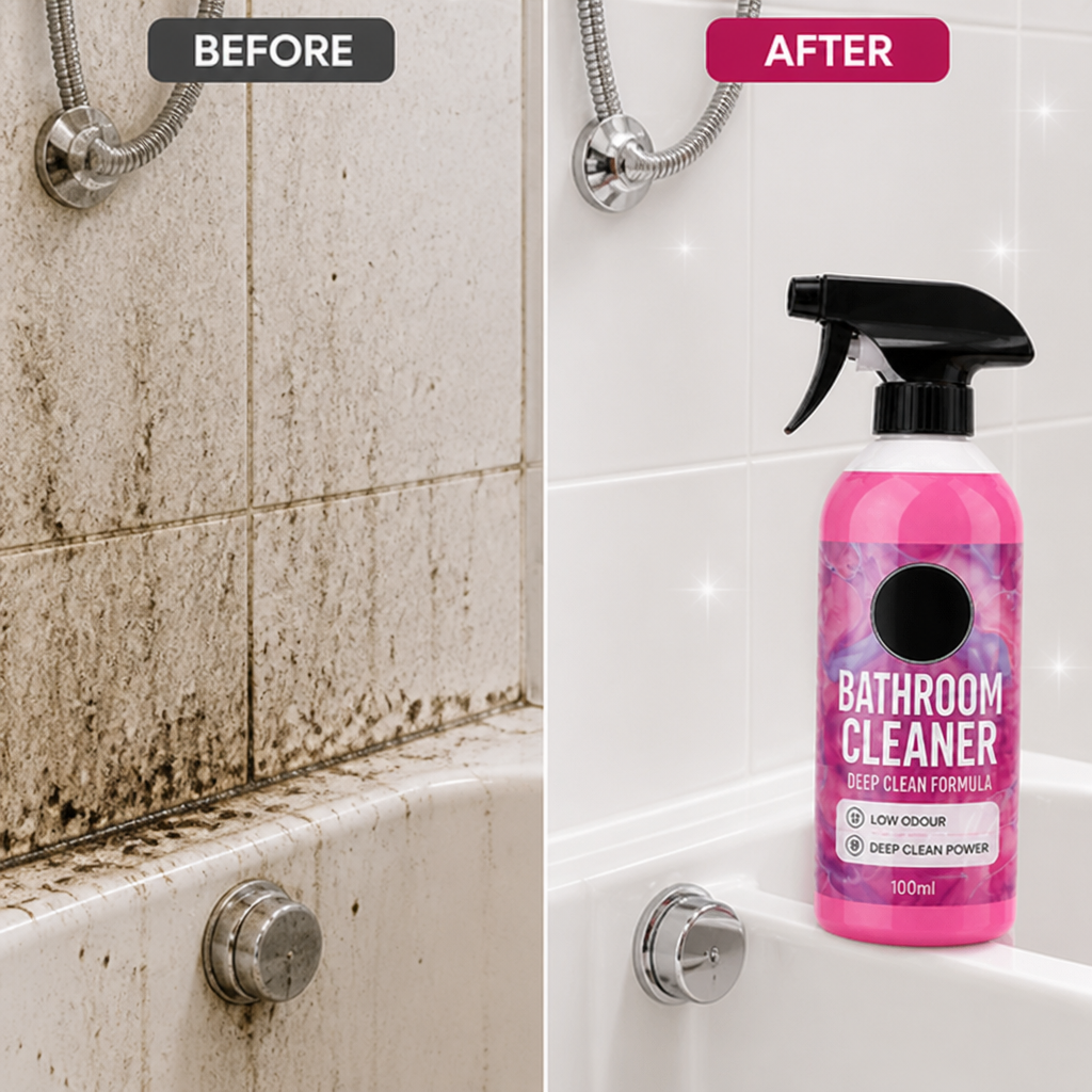 Gleamora™ Bathroom Booster — Effortless Sparkle That Keeps Mold Away and Peace of Mind Close