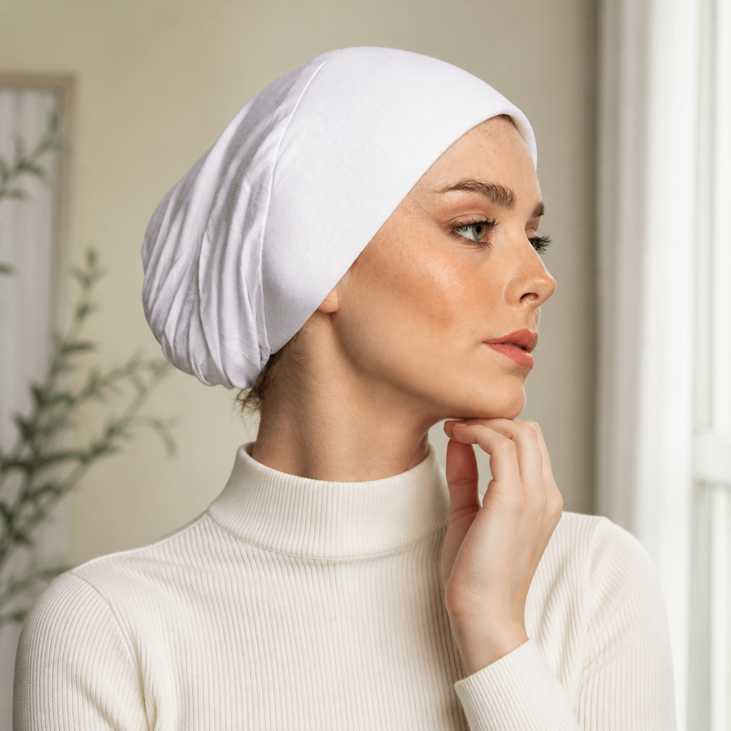 LumaSilk™ Padded Cotton Turban — Feel Fresh, Lifted, and Unstoppably Confident Every Day