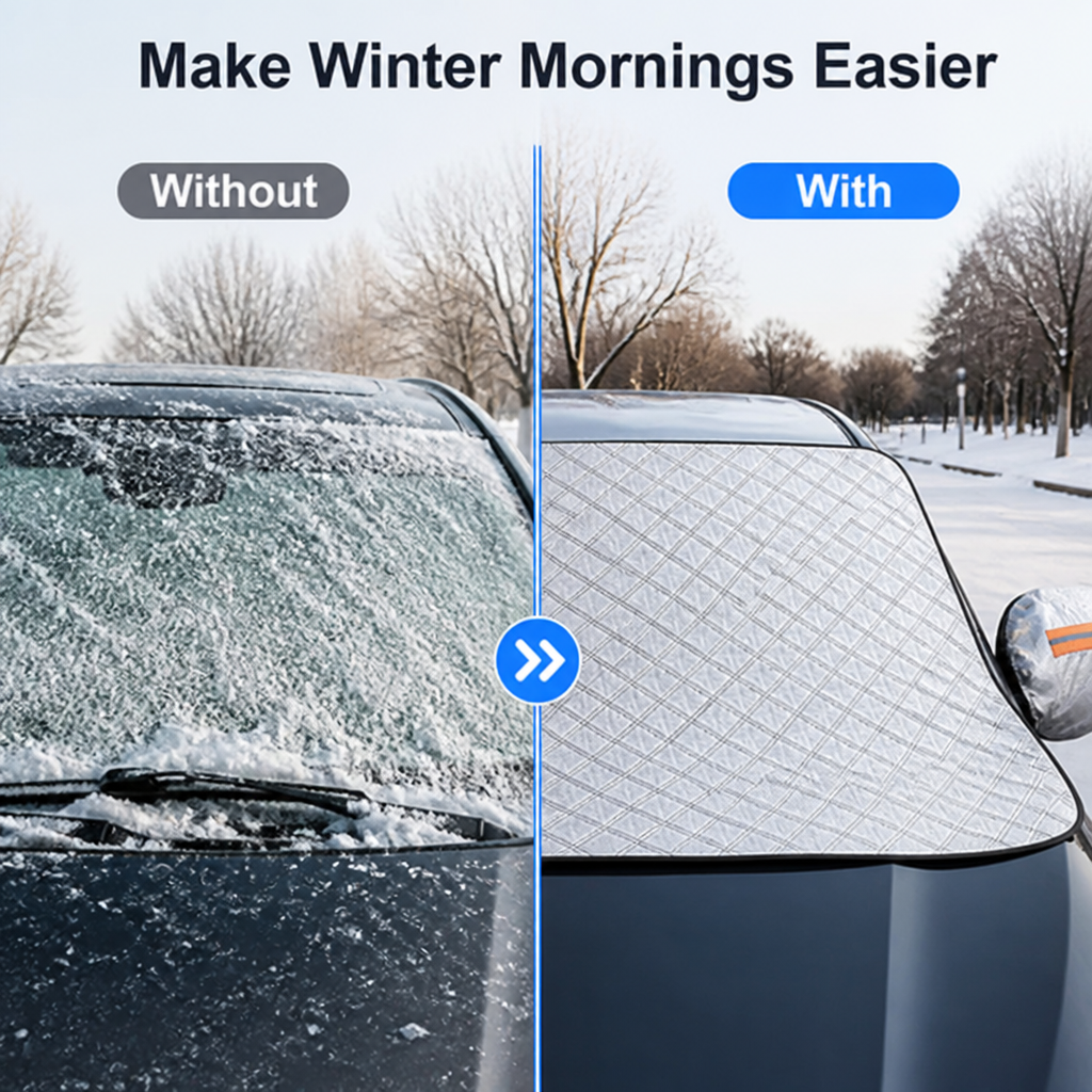 FrostEase™ — Start Your Drive Without the Icy Windshield Hassle