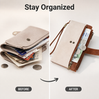 LuminaShield™ Women's Wallet — Carry Confidence with Bulletproof Style and Ironclad Security