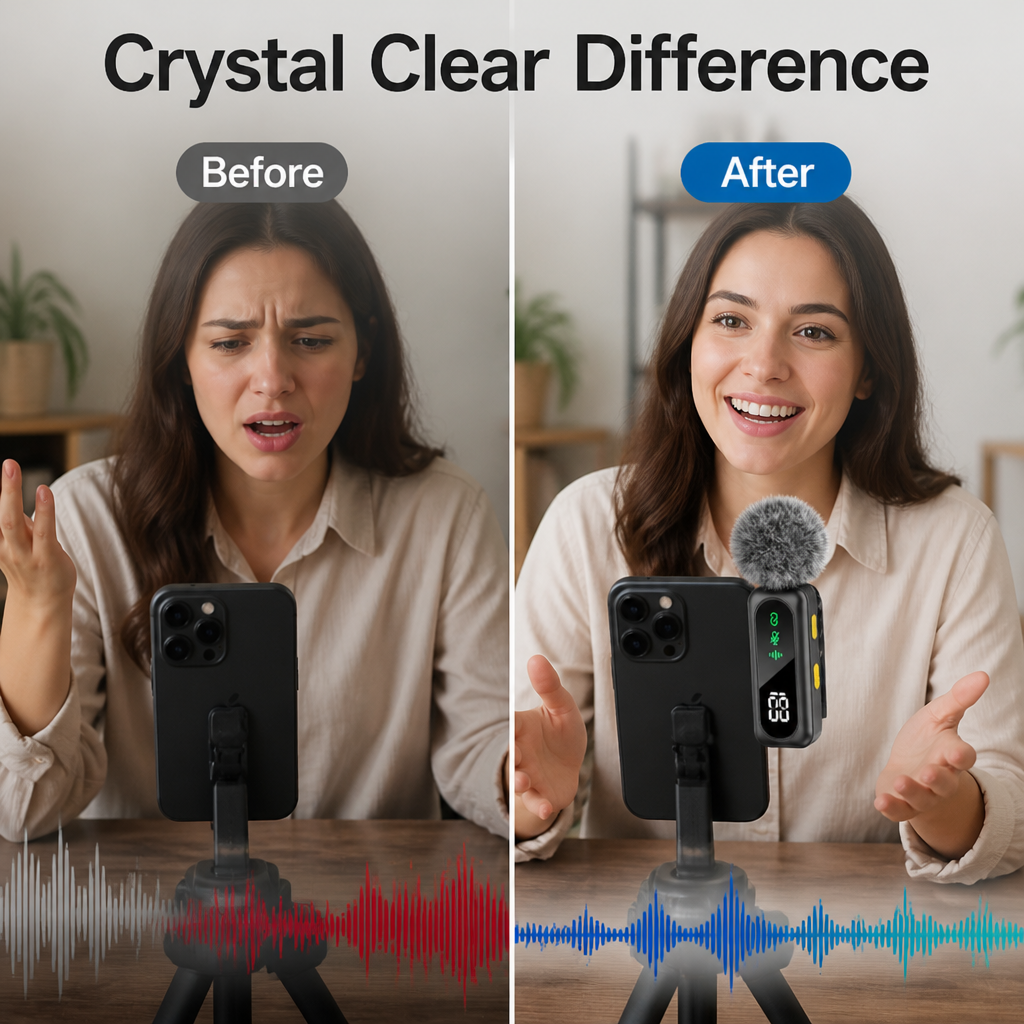 SonicWave™ — Capture Every Word with Stunning, True-to-Life Sound Anywhere You Go