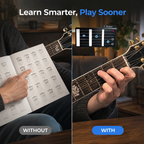 HarmonyGrip™ — Master Guitar Chords Instantly Right Where You Play