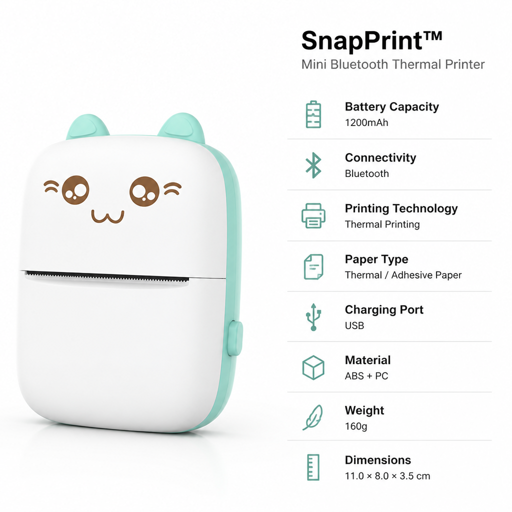SnapPrint™ — Unleash Instant Creativity Anywhere You Go
