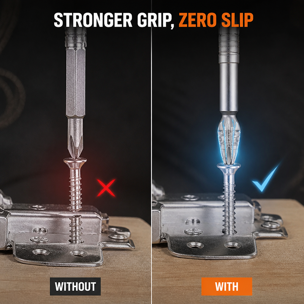 MagnaGrip™ Impact Bit Set — Command Every Screw with Magnetic Precision and Unstoppable Power