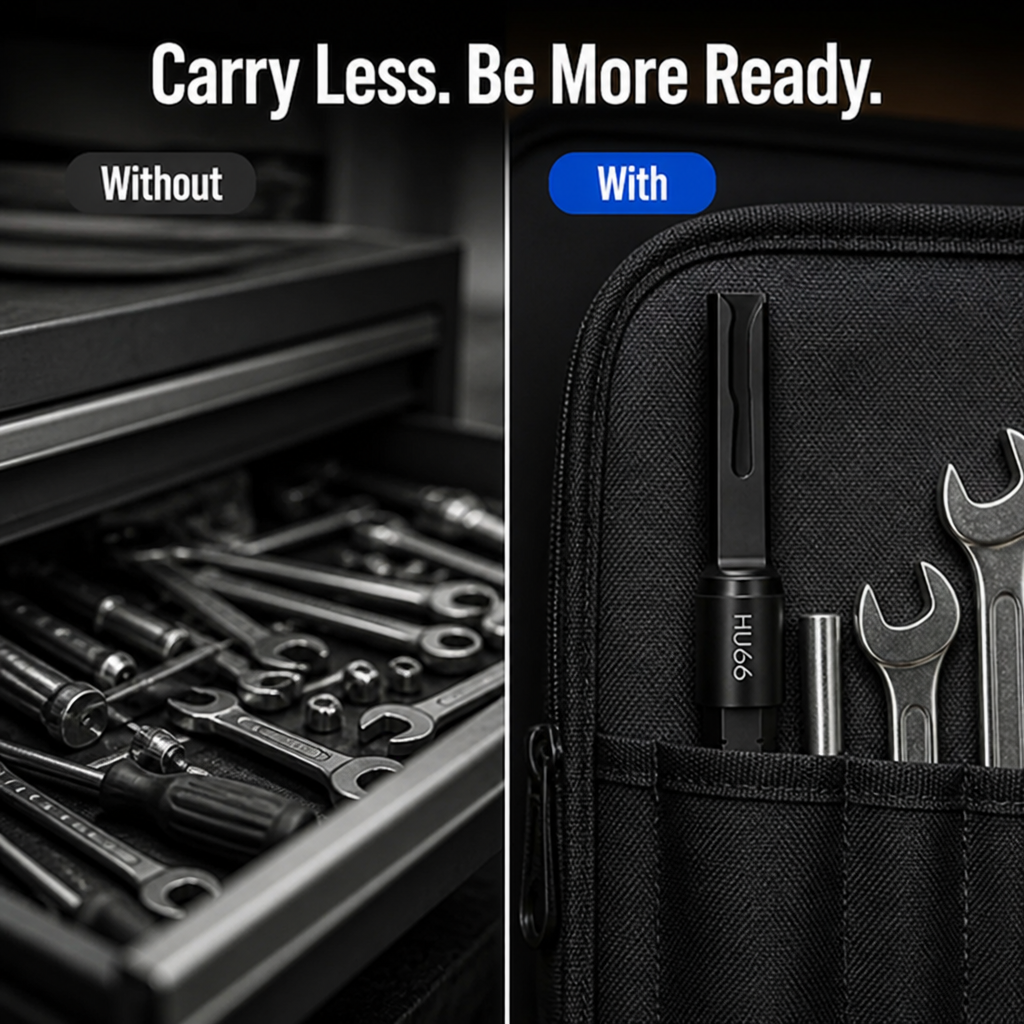 RoadEase™ — Keep Essential Gear Close and Be Ready for the Next Call
