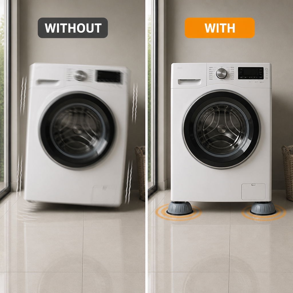 Washvexa™ — End Machine Shakes and Noise for a Peaceful, Protected Home