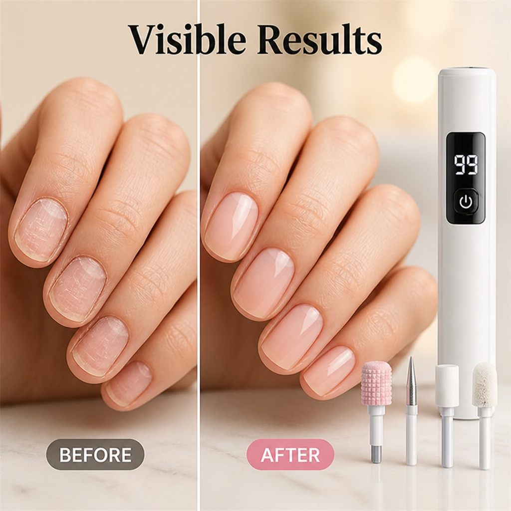 VeloraNail™ — Turn rough edges into a polished, put-together manicure at home