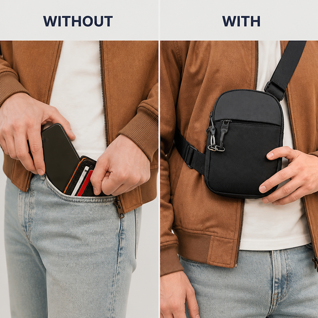 VexaCarry™ — Move Freely, Carry Smart, Look Unstoppable